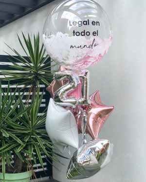 Bouquet Pink and White