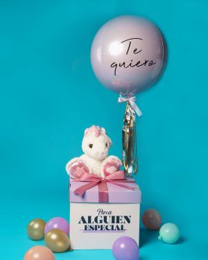 Moon Box "Para alguien especial", Unicornio y Globo