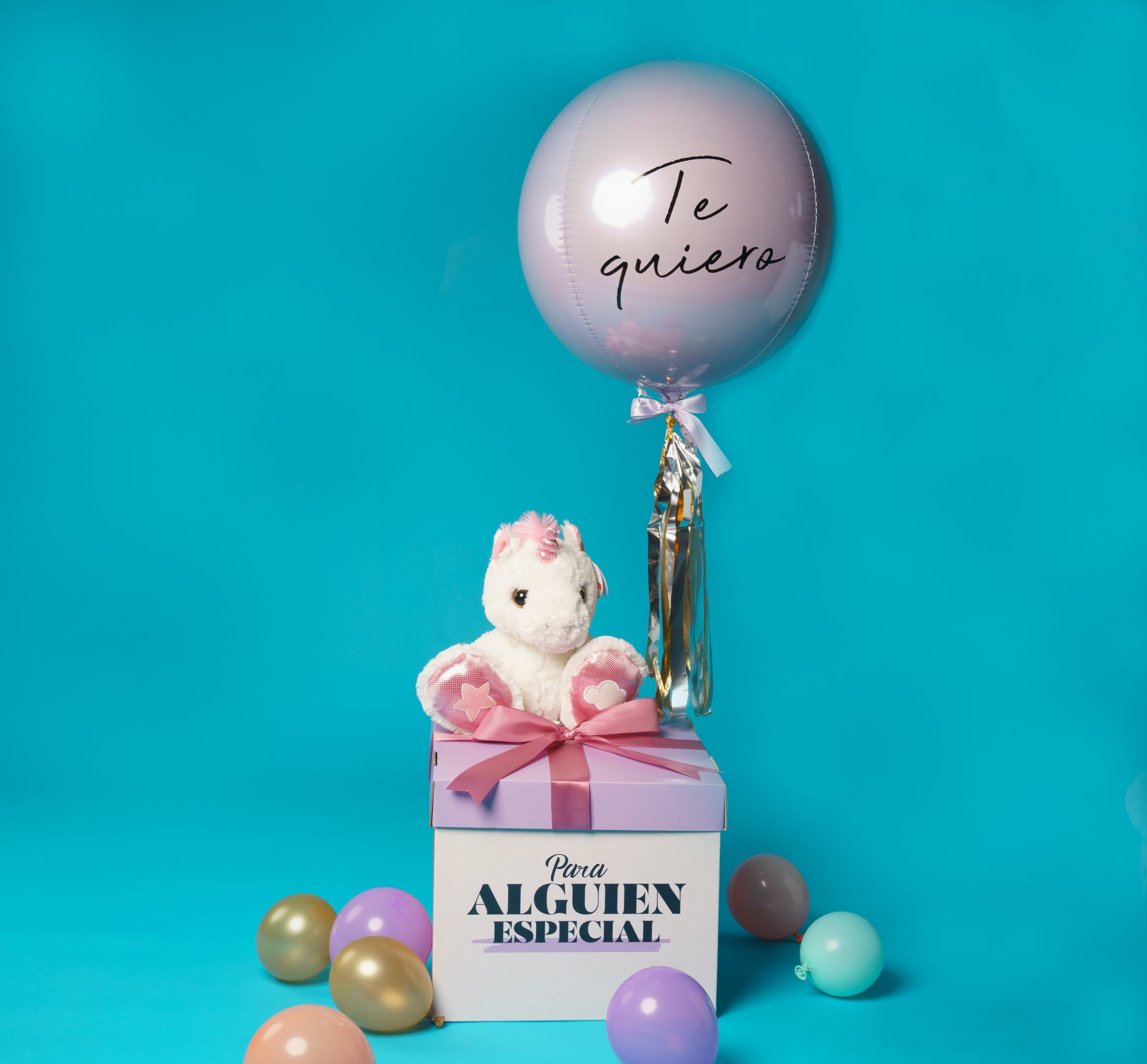 Moon Box "Para alguien especial", Unicornio y Globo