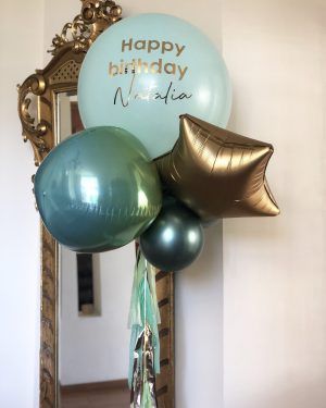 Bouquet Menta "Happy birthday"