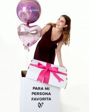 Caja Gigante Mármol Pink