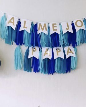 "Al mejor Papá" Banner
