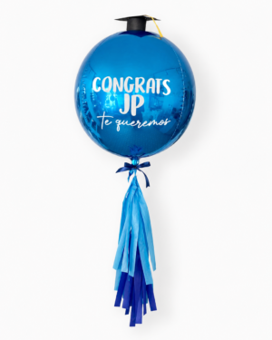 Globo Azul Graduación