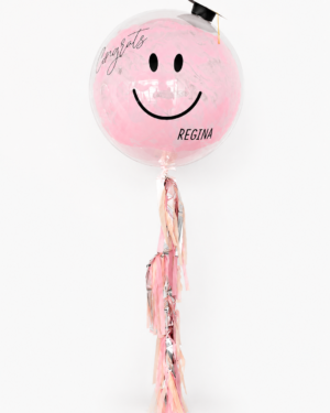 Globo Happy Face Graduacion