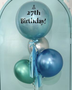 Globo Azul Cumpleañero