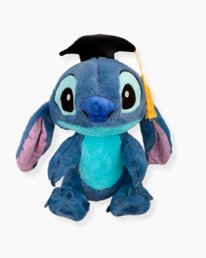 Peluche Stitch Grande con Birrete Graduación