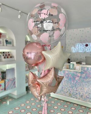 Globo Pintura Manchas Pink